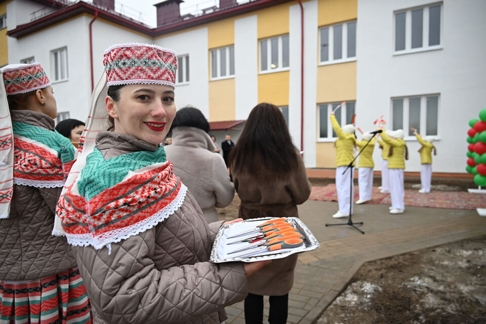 В Глусском детском пансионате «Весново» открыли новый корпус со встроенным медицинским блоком